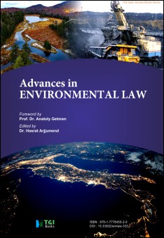 Book title: Advances in Environmental Law. Author: Hasrat Arjjumend