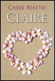 Book title: Claire. Author: Cassie Beattie