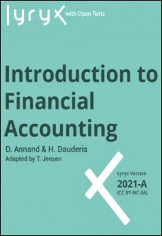 Book title: Introduction to Financial Accounting. Author: Henry Dauderis & David Annand. Adapted by T. Jensen