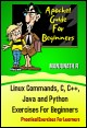 Book title: Linux Commands, C, C++, Java and Python Exercises For Beginners. Author: Manjunath.R