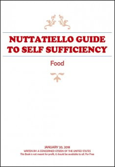 Book title: Nuttatiello Guide to Self Sufficiency: Food. Author: Anonymous Author