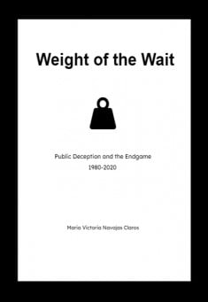 Book title: Weight of the Wait. Author: Maria Victoria Navajas Claros
