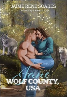 Book title: Wolf County, USA - Jane. Author: Jaime Rene Soares