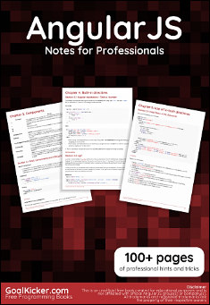 Book title: Angular JS Hints and Tips for Professionals . Author: Peter  Ranieri