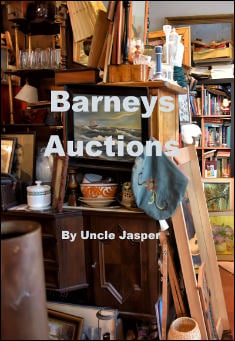 Book title: Barneys Auctions. Author: Uncle Jasper