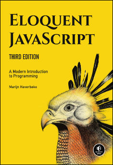 Book title: Eloquent JavaScript. Author: Marijn Haverbeke