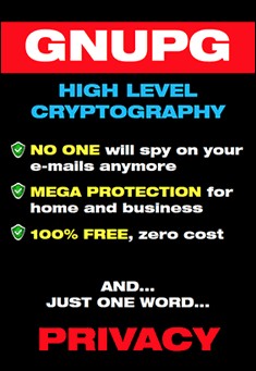 Book title: GnuPG High Level Cryptography. Author: Golden Keys