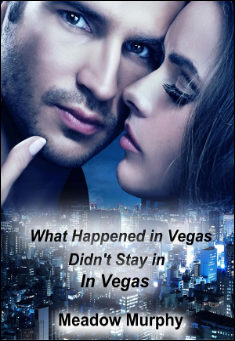 Book title: What Happened in Vegas, Didn't Stay in Vegas. Author: Meadow Murphy